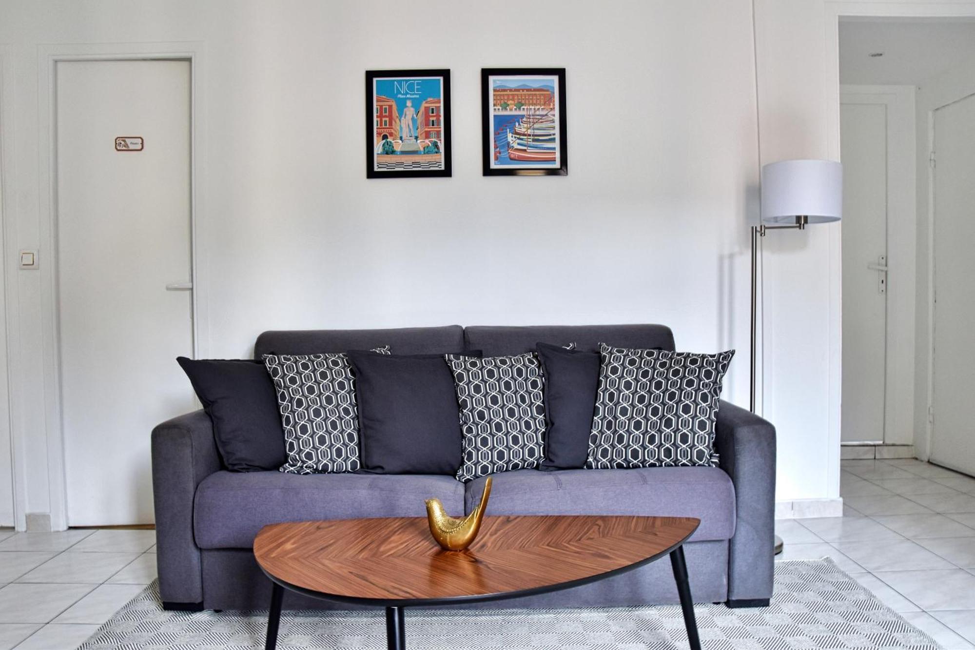 Bel Appartement Au Coeur De Nizza Esterno foto