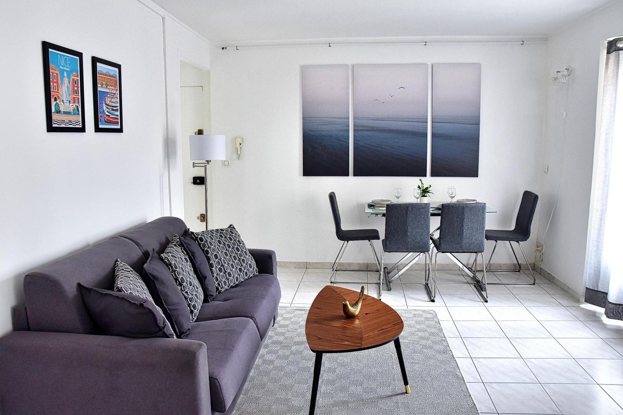 Bel Appartement Au Coeur De Nizza Esterno foto